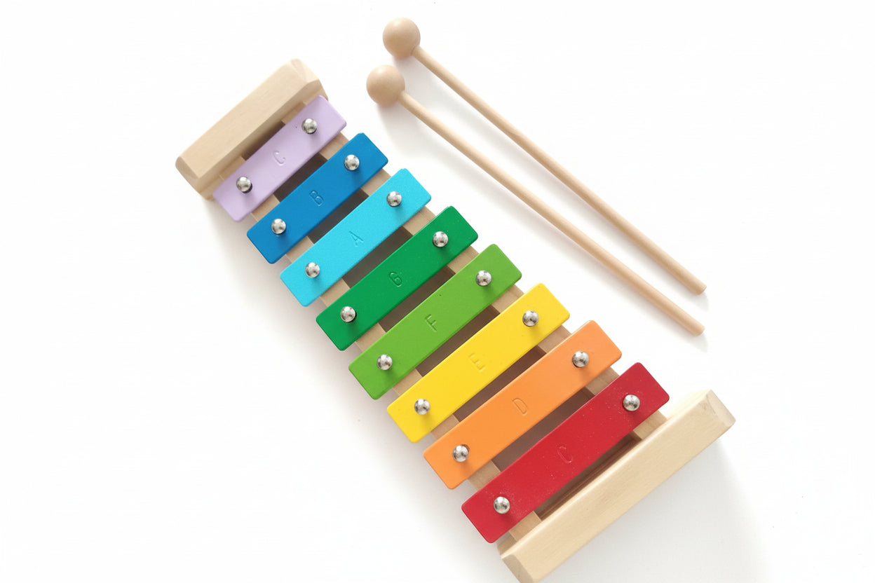 Wooden Xylophone Toy for Toddlers Age 1-3 | Musical Learning Toy Kids Gift