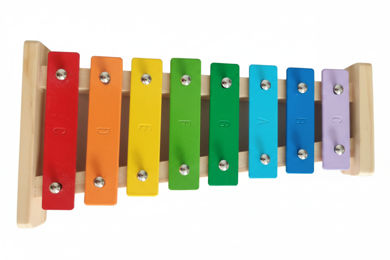 Wooden Xylophone Toy for Toddlers Age 1-3 | Musical Learning Toy Kids Gift